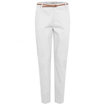 B.young Days Herren-Style Zigarettenhose mit Gürtel – Baumwolle