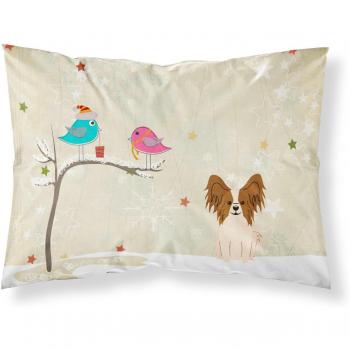 Caroline's Treasures Festive Cheer Butterfly Pillowcase