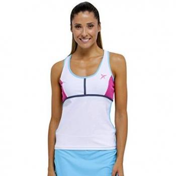 Drop Shot Brigitte XL White Short‑Sleeve Shirt