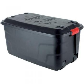 Office Depot Document Storage Box, Black, 145L