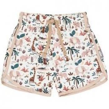 Sterntaler Badeschutz‑Short “Safari Ecru” mit Windeleinsatz und UV‑Schutz – Unisex Größe 86