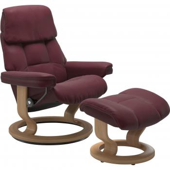 Relaxsessel STRESSLESS Ruby – Leder BATICK (leicht korrigiert) – B:79 cm H:98 cm T:76 cm