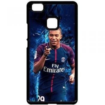 Case in plastica nera per Huawei P9 Lite MBAPPE PSG