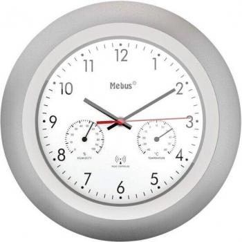 Mebus Funk-Radiowecker 19450 mit Thermo-/Hygrometer