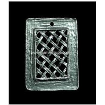 Pieza de Metal Filigrana 5x4 CM – Brochador y Accesorio Resistente
