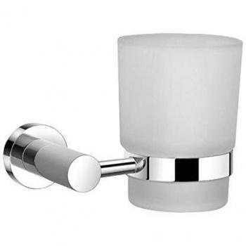 Portavasos de Pared Inoxidable Maurer con Cristal Frost