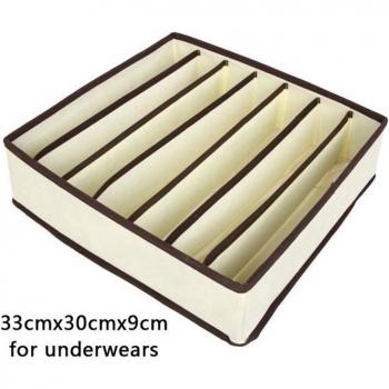 Hoomall Foldable Bra and Underwear Storage Box