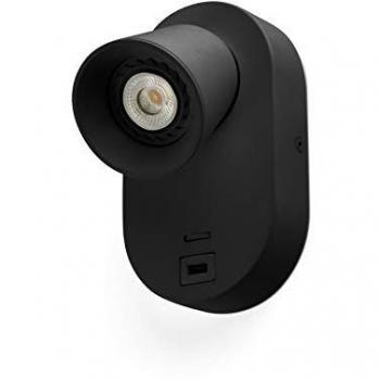 FARO CORB GU10 Wandleuchte mit USB-Anschluss