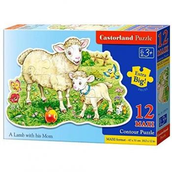 Castorland Das Lamm und seine Mama 12 Teile Puzzle Castorland-120079