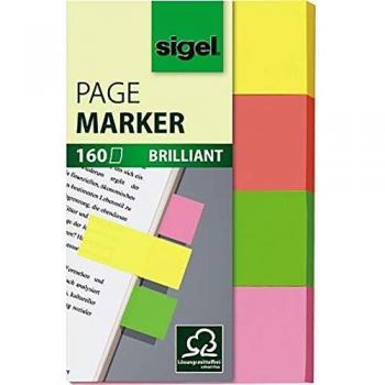 Sigel Marcatore Adesivo 4 Blocchi Rosa