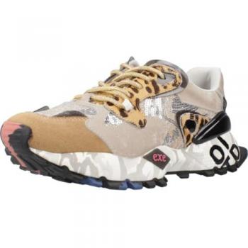 Zapatilhas Exe 134-10 Leopard Taupe: Design Leopardo