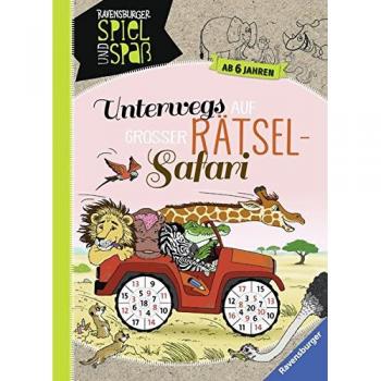 Cornelia Rist Unterwegs Auf Großer Rätsel-Safari (Ravensburger Spiel Und Spaß)