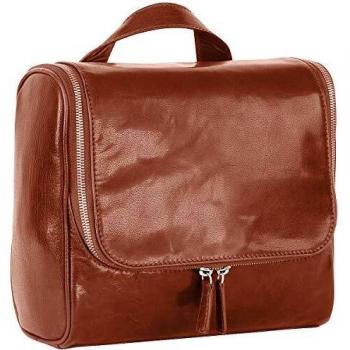 Leonhard Heyden Austin Kulturbeutel 25 cm Cognac – „Eleganter Reisekoffer 25 cm, Cognac‑Farbe“