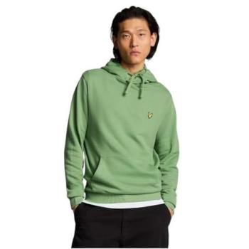 Lyle & Scott Men’s Green Pull‑Over in Smoke Color