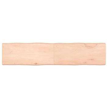 Bordure assortie pour dessus de table en bois massif non traité
