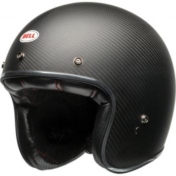 Custom 500 Carbon Solid – Casque Jet Noir (S)