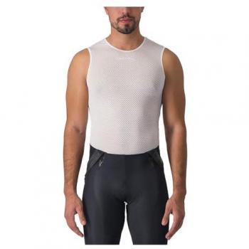Pro Mesh 2.0 Men's White Base Layer (Sleeveless), XS