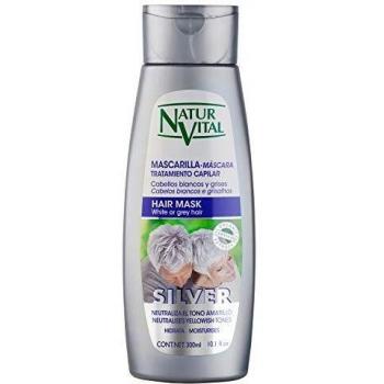 Brillo Plateado: Mascarilla Capilar Silver Blonde