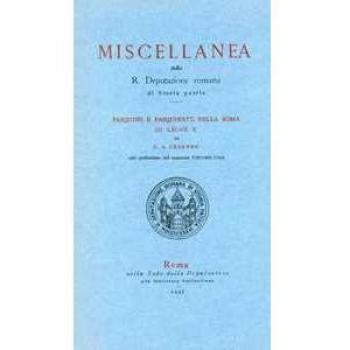 Pasquino e pasquinate nella Roma di Leone X Giovanni Alfredo Cesareo