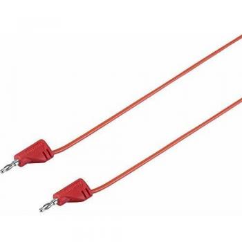 VOLTCRAFT MSB-200 2 mm Banana Plug Test Lead Red 0.90 m