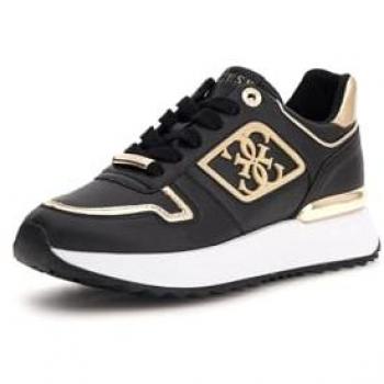 Basket Guess Koyaa Logo 4G Femme Noir