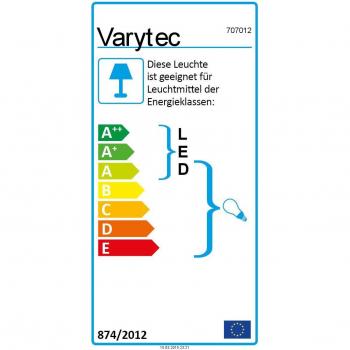 Varytec 3‑Phasen Schiene 230 V – Studio PAR 30, 220‑240 V, E27, 75 W