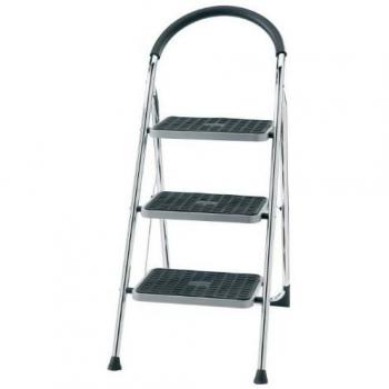 Marchepied double fonction 3 marches hauteur d'accès maxi 2,70 m Chrome XL Centaure