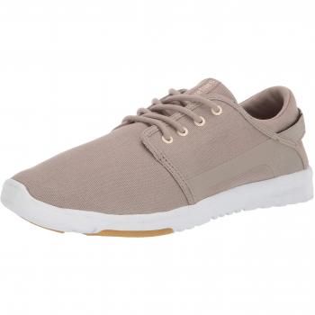 Etnies Men's Scout Skate Shoes, Tan/White/Gum