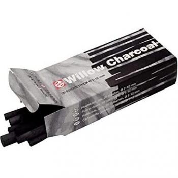 Bâtons de charbon gris anthracite 20 pcs 7-12 mm