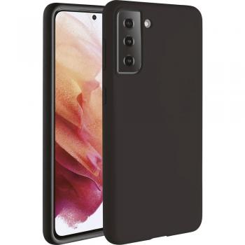 Protection arrière VIVANCO – Silicone souple – Galaxy S21 5G – Noir