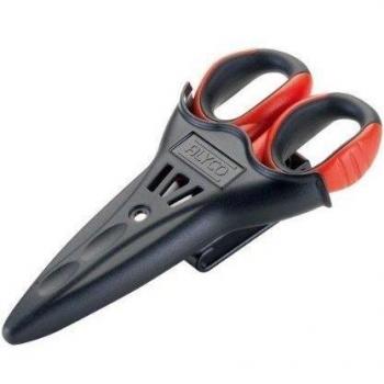 Electricista Alyco 145mm: Tijera de Acero Inoxidable con Protector