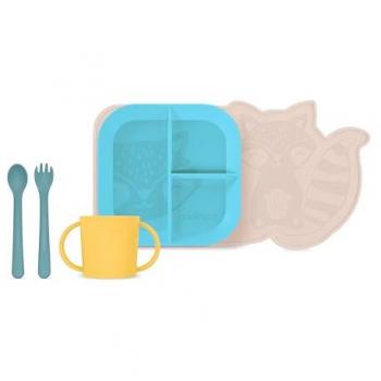 Set de vajilla Miniland BLW Sunshine