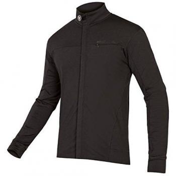 Endura Xtract Roubaix Long Sleeve Jersey in Black, men's XXL size