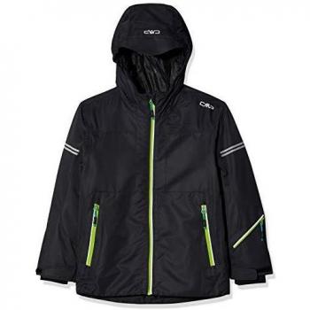 Cmp 4Y Antracite Lime Green Jacket for Boys