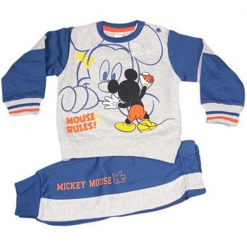 Completo tuta 2pz bimbo neonato Arnetta Disney baby Mickey 18 mesi