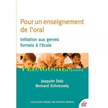 Pour un enseignement de l'oral