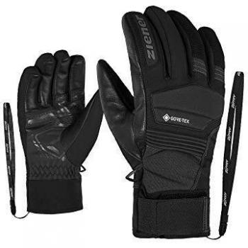 Gants Homme Ziener GIL – Ski technique – Gore‑Tex – Gris 9,5
