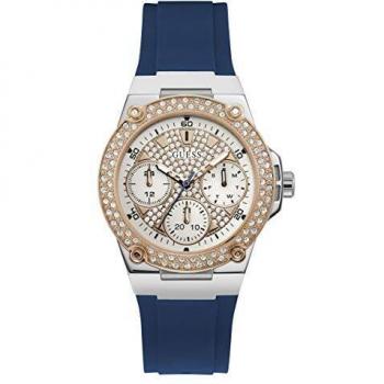 Montre Guess Zéna féminine, bracelet doré rose – W1291L2