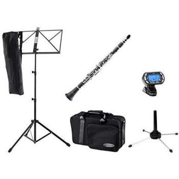 Kit complet CLK‑20 Clarinette en Sib – Pupitre, Accordeur et Pied inclus