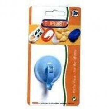 Supporto adesivo a ventosa per pareti, marca ElipLAST, diametro 48 mm
