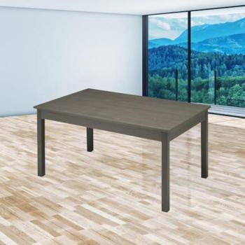 Tavolo allungabile 120x80 cm rovere grafite