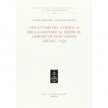 I ricettari del codice 52 della Historical Medical Library di New Haven
