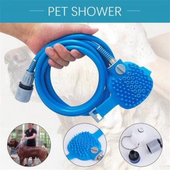 Animal Bathing Shower Nozzle with Brush