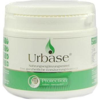 Urbase® III Protection Mineralpulver – 200 g, Magnesium, Calcium, Zink, Kieselerde, veganes Basenfastenpräparat