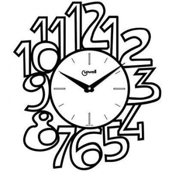 Schwarze Wanduhr NUMBERS – 05769N