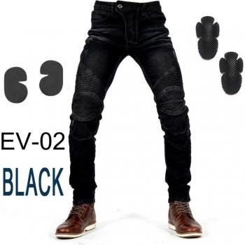 Pantalon de moto avec genouillères pour cyclisme 02