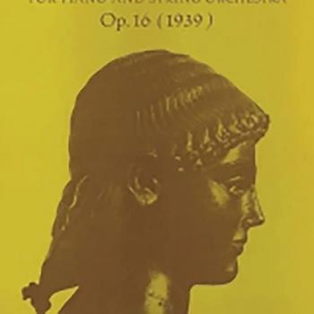 Partitura para Orquesta de Young Apollo Op.16 (1939)