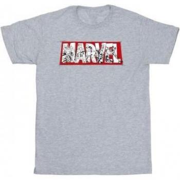 Camicia a Maniche Lunghe Marvel Avengers