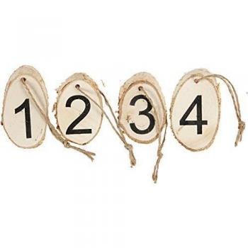 Wooden Advent Counting Discs