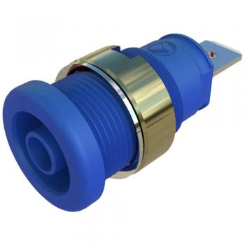 SKS Hirschmann SEB 2620 F6.3 Ni Blue Safety Socket